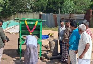 தினமலர் செய்தி எதிரொலி:﻿ கூடலுாரில் அரசு நேரடி நெல் கொள்முதல் நிலையம் துவக்கம்