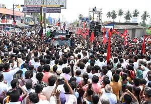 வி.ஜி.ராஜேந்திரனை 50,000 ஓட்டுகள் வித்தியாசத்தில் வெற்றியடைய செய்யணும்:  துணை முதல்வர் உதயநிதி பிரசாரம்