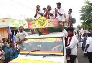 குடிநீர் பிரச்னைக்கு நிரந்தர தீர்வு: தே.மு.தி.க., வேட்பாளர் உறுதி