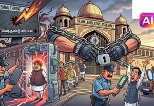 இ - மெயில் மிரட்டல் எதிரொலி:சட்டசபையில் பாதுகாப்பு கெடுபிடி