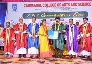  கவுசானல் கல்லுாரியில் பட்டமளிப்பு விழா