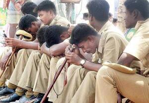  ஐ.பி.எஸ்., அதிகாரி வீடுகளில் பணி: துாங்க முடியாமல் 'ஆர்டர்லி'கள் தவிப்பு
