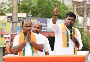  திருப்பூருக்கு மத்திய அரசு செய்தது என்ன?  பட்டியலிட்டார் அண்ணாமலை