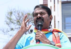 காசில்லாததால் தோற்று  நிற்கிறேன்; பிரசாரத்தில் சீமான் குமுறல்