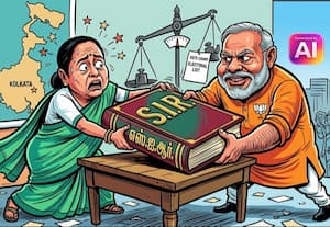  எஸ்.ஐ.ஆர்., பணியால் மாறும் வெற்றி: அதிர்ச்சியில் திரிணமுல் காங்., - பா.ஜ.,