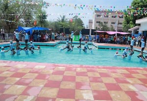  வித்யாசாகர் குளோபல் பள்ளியில் நீச்சல் போட்டி