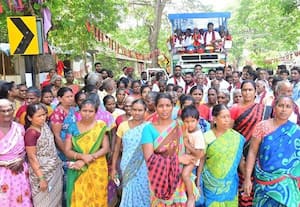  அண்ணாகிராமம் ஒன்றியத்தில் வி.சி., வேட்பாளர் ஓட்டு சேகரிப்பு 