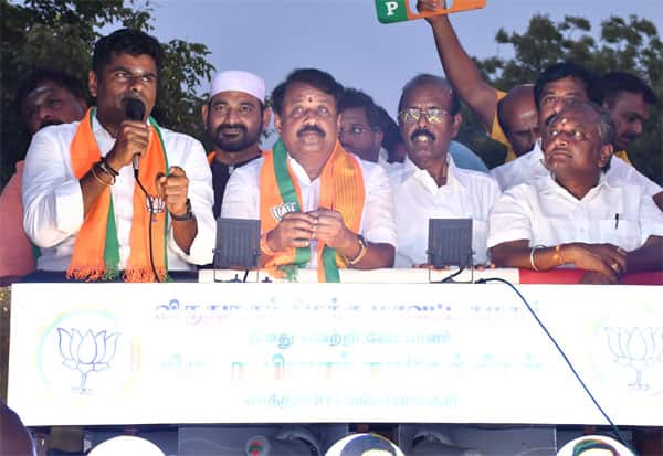 தமிழகத்தில் திமுக தான் அடிமை கட்சி: அண்ணாமலை ஆவேசம் 
