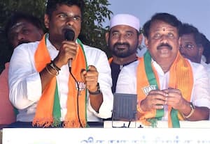  தமிழகத்தில் தி.மு.க., தான் அடிமை கட்சி: பா.ஜ., அண்ணாமலை ஆவேசம்