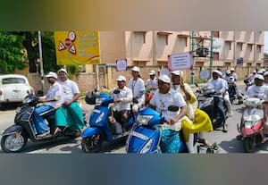  100 சதவீதம் ஓட்டளிக்க விழிப்புணர்வு பேரணி
