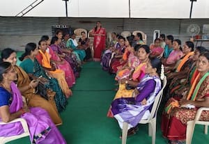 தாமரையை மலர வைக்க 'பெண் படை' வியூகம்