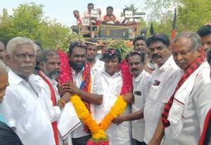 வேலை வாய்ப்பு உருவாக்கும் வகையில் தொழிற்சாலை தி.மு.க., வேட்பாளர் கவுதம் திராவிடமணி  உறுதி 