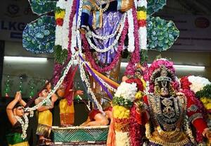  லட்சதீப மகோற்சவம் ஆஞ்சநேயர் சுவாமி வீதியுலா