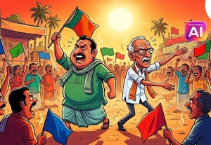   அரசியல் கட்சி தலைவர்கள் வருகையால் தேர்தல் களம்…அனல் பறக்கிறது:  பிரசாரத்திற்கு 9 நாட்களே உள்ளதால் சுழலும் வேட்பாளர்கள்