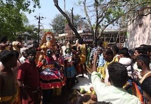  திரவுபதியம்மன் கோவிலில் துரியோதனன் படுகளம் விமரிசை