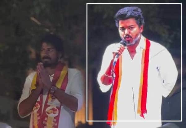 விஜய் நேரில் வந்து பேசுவது போல் பிரசாரம்; புதிய தொழில்நுட்பத்துடன் களம் இறங்கிய வேட்பாளர்