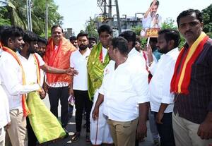 போதை பழக்கம் இல்லாத முன்மாதிரி தொகுதியாக திருவள்ளூர் மாற்றப்படும்: த.வெ.க., வேட்பாளர் அருண்குமார்