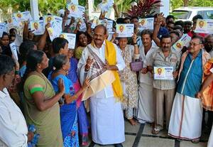  குடிநீர் பிரச்னை தீர புதிய அணை :சுயேட்சை வேட்பாளர் சண்முகசுந்தரம் நம்பிக்கை