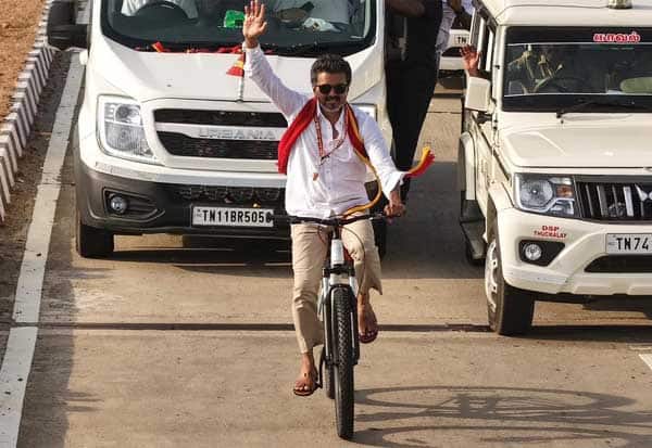 ஸ்டாலின் நிகழ்ச்சி ரத்தானதால்  விஜய் பிரசாரத்துக்கு அனுமதி