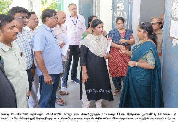  ஓட்டுச்சாவடி மையங்களில் வசதிகள் செய்ய உத்தரவு