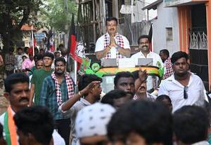  தி.மு.க.,வை மக்கள் விரட்டியடிப்பர் ;அ.தி.மு.க., விஜயகுமார் பேச்ச
