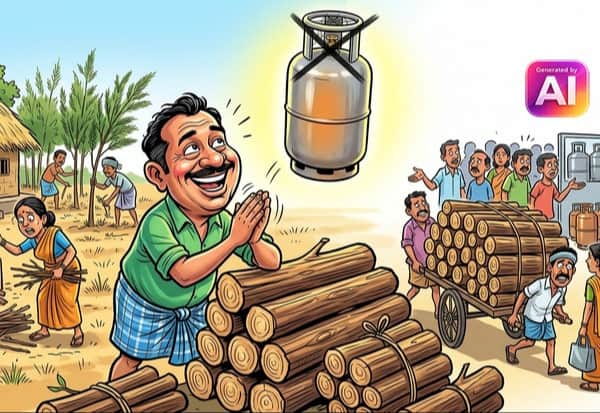  காஸ் தட்டுப்பாடால் விறகுகளின் விலை... கடும் உயர்வு சவுக்கு சாகுபடி விவசாயிகள் மகிழ்ச்சி
