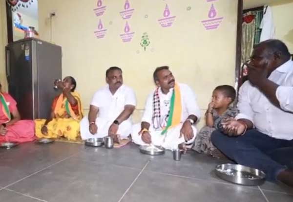 அவிநாசி தொகுதியில் எல்.முருகன் ஓட்டுவேட்டை தீவிரம்