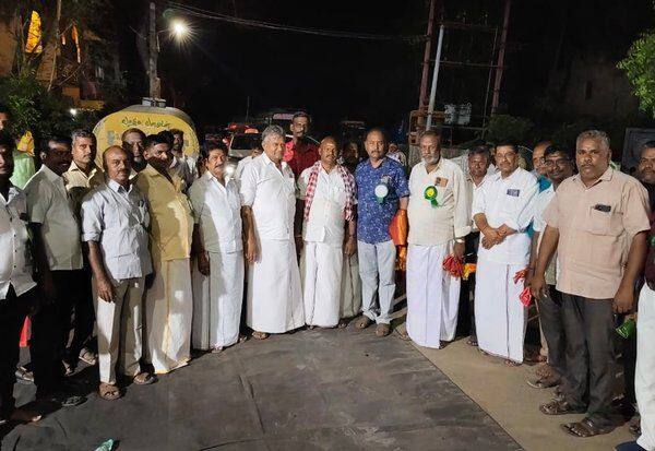  சிதம்பரம் கார்காத்தார் சங்கதினரை சந்தித்து அ.தி.மு.க., வேட்பாளர் பாண்டியன் ஓட்டு சேகரித்தார்