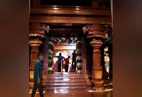  மாண்டியாவில் இன்று 'ஸ்ரீ குரு பைரவைக்கிய கோவில்' திறப்பு பிரதமர் நரேந்திர மோடி வருகை