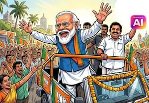 நாகர்கோவிலில்﻿ மோடி இன்று 'ரோடு ஷோ'; பழனிசாமி பங்கேற்கிறார்