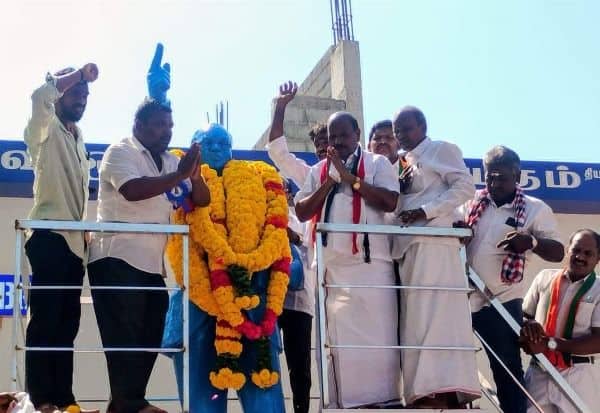  திருவொற்றியூருக்கு மெட்ரோ ரயில் கொண்டு வந்தது அ.தி.மு.க., தான் வேட்பாளர் கே.குப்பன் பெருமிதம்