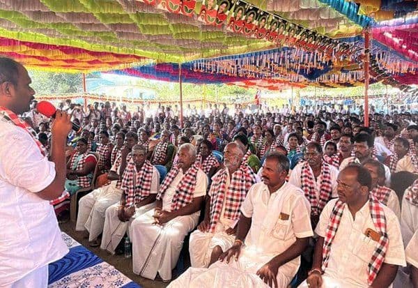  கல்வராயன்மலை மக்களுக்கு கணினி பட்டா வழங்கப்படும்: அ.தி.மு.க., வேட்பாளர் ராகேஷ் உறுதி