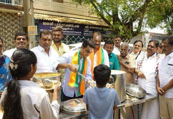 அம்மா குணமாகி வருவார்... வடக்கு தொகுதியில் வெல்வார் வானதியின் மகன் சிறப்பு வழிபாடு