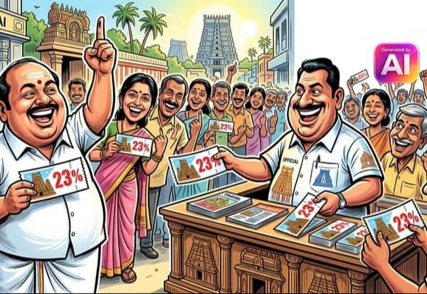 ஓட்டு போடுவோருக்கு மதுரையில் 23 சதவீதம் சலுகை: சுற்றுலாத்துறை அறிவிப்பு
