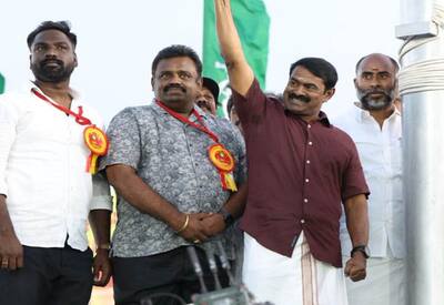 அமலாக்கத்துறை ரெய்டு வந்ததும் மோடியை டில்லிக்கு தேடிச்சென்று சந்தித்தவர் ஸ்டாலின்: சீமான் 