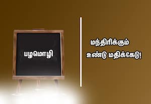  பழமொழி:  மந்திரிக்கும் உண்டு மதிக்கேடு! 