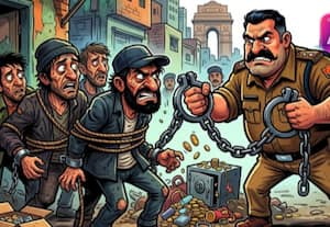  வங்கதேச கொள்ளையர்கள் ஆறு பேர் டில்லியில் கைது