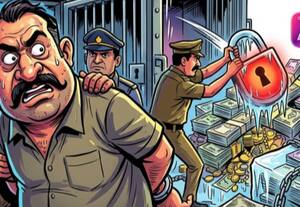  கிரிமினலின் சொத்துகள் முடக்கம்