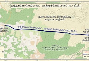  பண்டிப்பூர் வனப்பகுதி சுரங்கப்பாதை திட்டத்துக்கு வலுக்கும் எதிர்ப்பு
