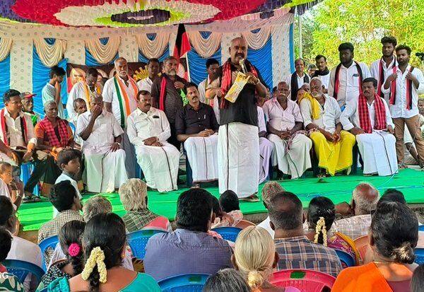 தர்மத்தின் அடிப்படையில் நடக்கும் ஸ்டாலின் ஆட்சி தொடர தி.மு.க. வெற்றி பெற வேண்டும் செஞ்சி தி.மு.க., வேட்பாளர் மஸ்தான் பேச்சு