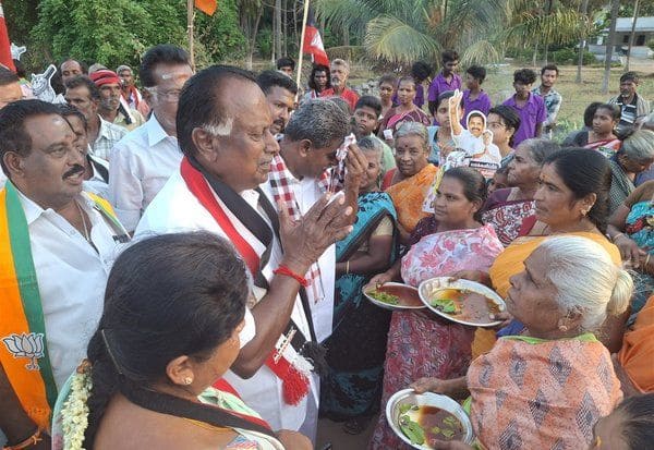 சுகாதார நிலையங்கள் மேம்படுத்தப்படும்! அ.ம.மு.க., சண்முகவேலு பேச்சு