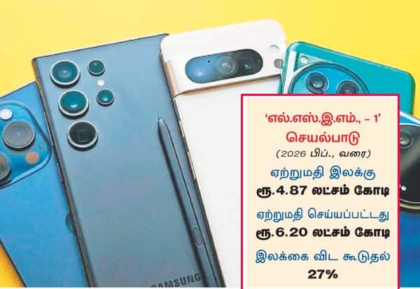  மொபைல் ஏற்றுமதியை ஊக்குவிக்க மத்திய அரசு விரைவில் புதிய திட்டம்