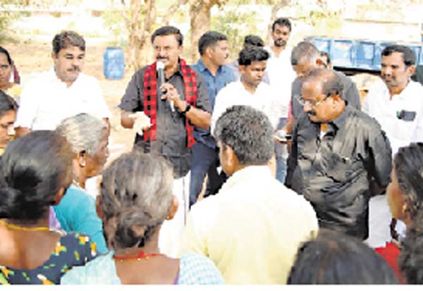 உணவுத்துறை அமைச்சருடன் சேர்ந்து அமைச்சர் சாமிநாதன் தீவிர பிரசாரம்