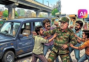  ராணுவ வீரர் மீது தாக்குதல் மேலும் நான்கு பேர் கைது