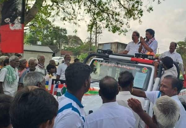  மயிலம் தொகுதியில் அடிப்படை வசதிகளை செய்து கொடுப்பேன் வேட்பாளர் சண்முகம் உறுதி