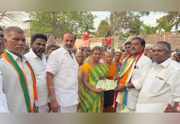  கண்டமங்கலத்தில் ரயில்வே சுரங்கப்பாதை அ.தி.மு.க., வேட்பாளர் முருகன் உறுதி