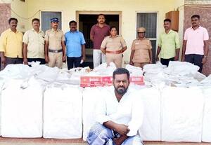  ரூ.91 லட்சம் சிகரெட்கள் பறிமுதல்
