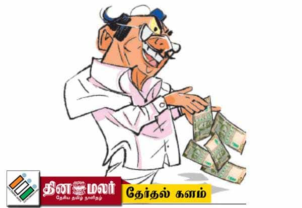  காங்., பின்னடைவு: களமிறங்கும் பணம்