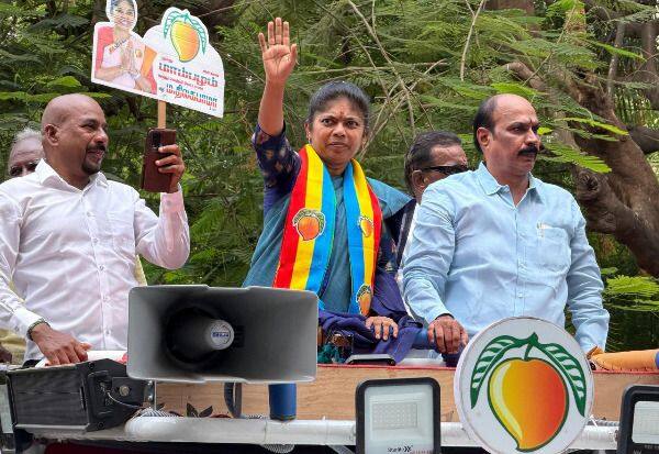  மகளிர் மசோதாவை தடுத்த தி.மு.க., இது தான் அவர்களுடைய சம நீதியா? பா.ம.க., வேட்பாளர் திலகபாமா பகிரங்க குற்றச்சாட்டு