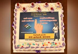  'கமகம' மணத்துடன் தேர்தல் விழிப்புணர்வு